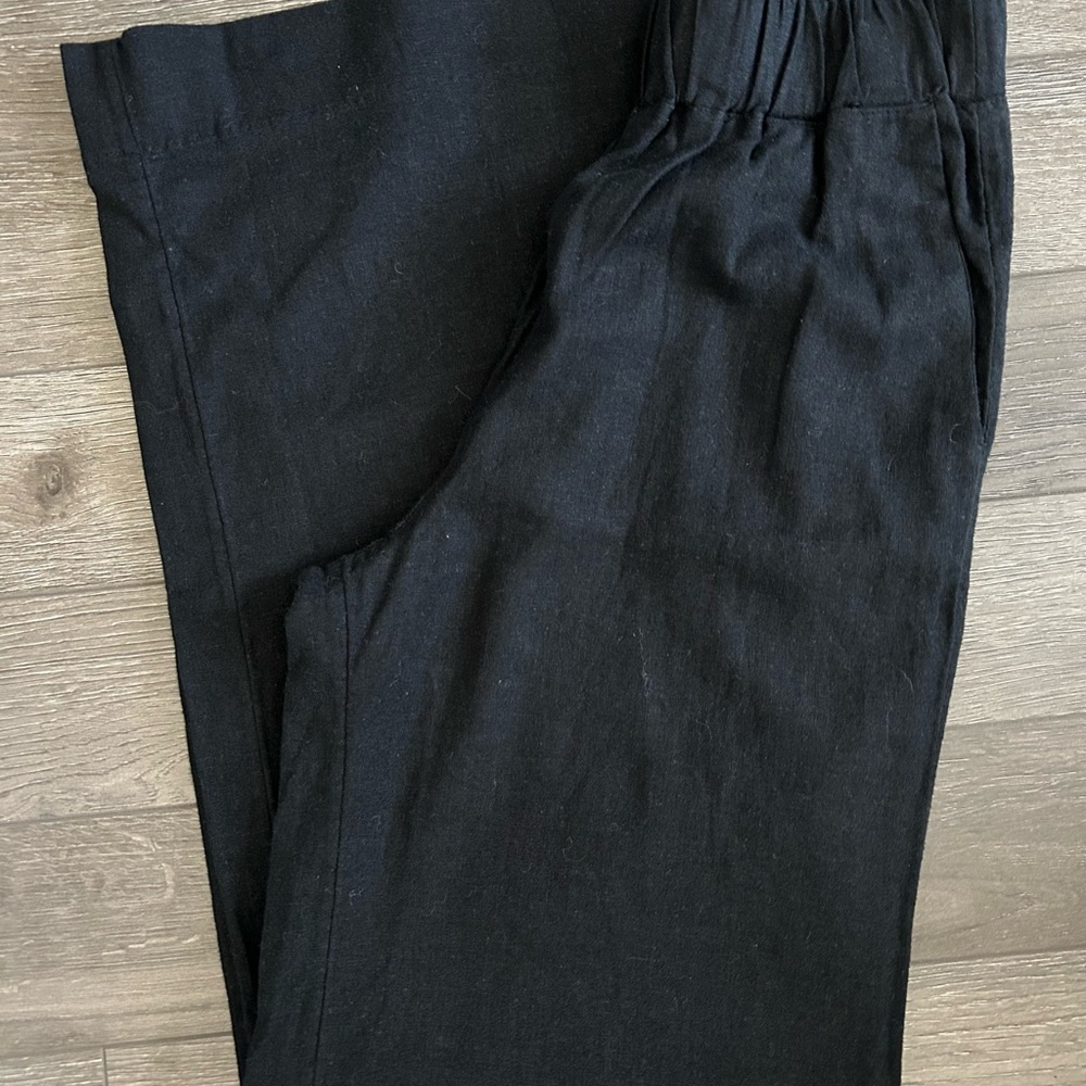 Black linen Pants